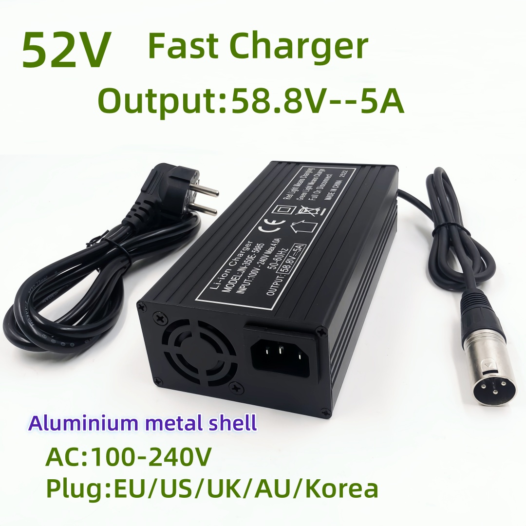 52V Fast Charger 58.8V/5A for  - 84V 20A Smart Charger ulasan dan harga