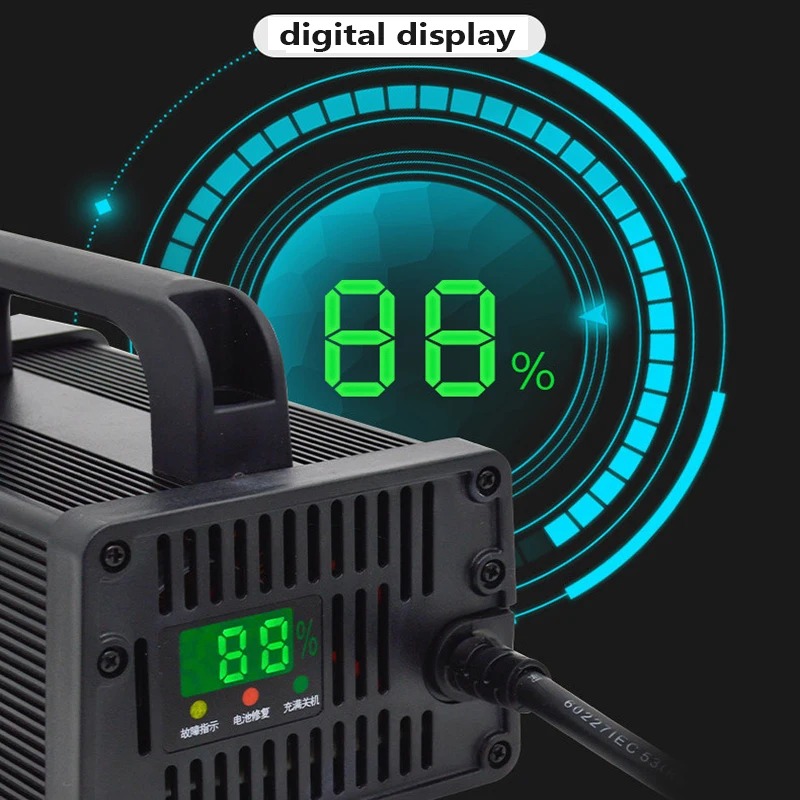48V 60V 72V 30A Intelligence L - 84V 20A Smart Charger ulasan dan harga