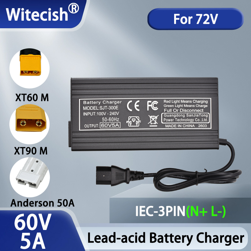 60V 5A Fast Charger With Two-s - 84V 20A Smart Charger ulasan dan harga