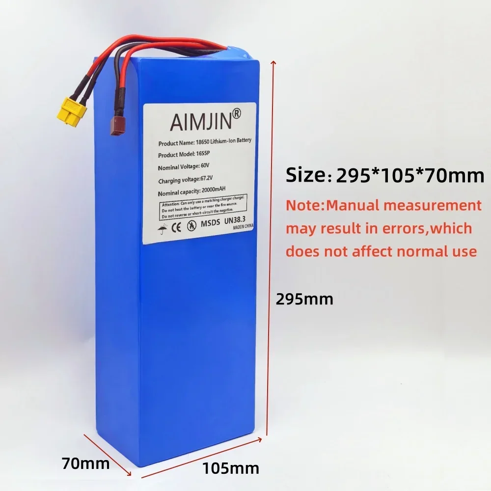 20000mAh 16S5P 60V Li-ion Batt - 72V 40Ah Lifepo4 Battery Pack ulasan dan harga